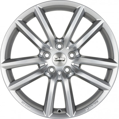 CMS C27 racing silver 6x16 ET48 - LK5/112 ML57.1