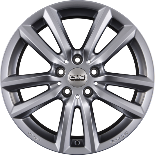 CMS C27 SR Racing Silber Alufelge 6.5x17 Zoll ET41 LK 5x112 ML57.1