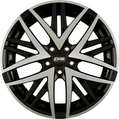 CMS B1 DB Diamant Schwarz Alufelge 8x19 Zoll ET52 LK 5x112 ML66.6