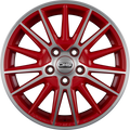 CMS C23 DRED Diamant Rot Glanz Alufelge 6x15 Zoll ET45 LK 5x100 ML54.1