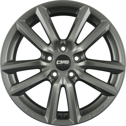 CMS C27 GG Titan Glanz Alufelge 7.5x18 Zoll ET48 LK 5x112 ML57.1