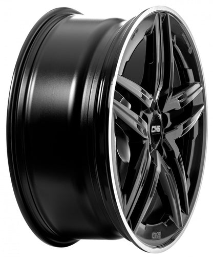 CMS C29-Aero diamond rim black 7.5x18 ET49 - LK5/112 ML66.5
