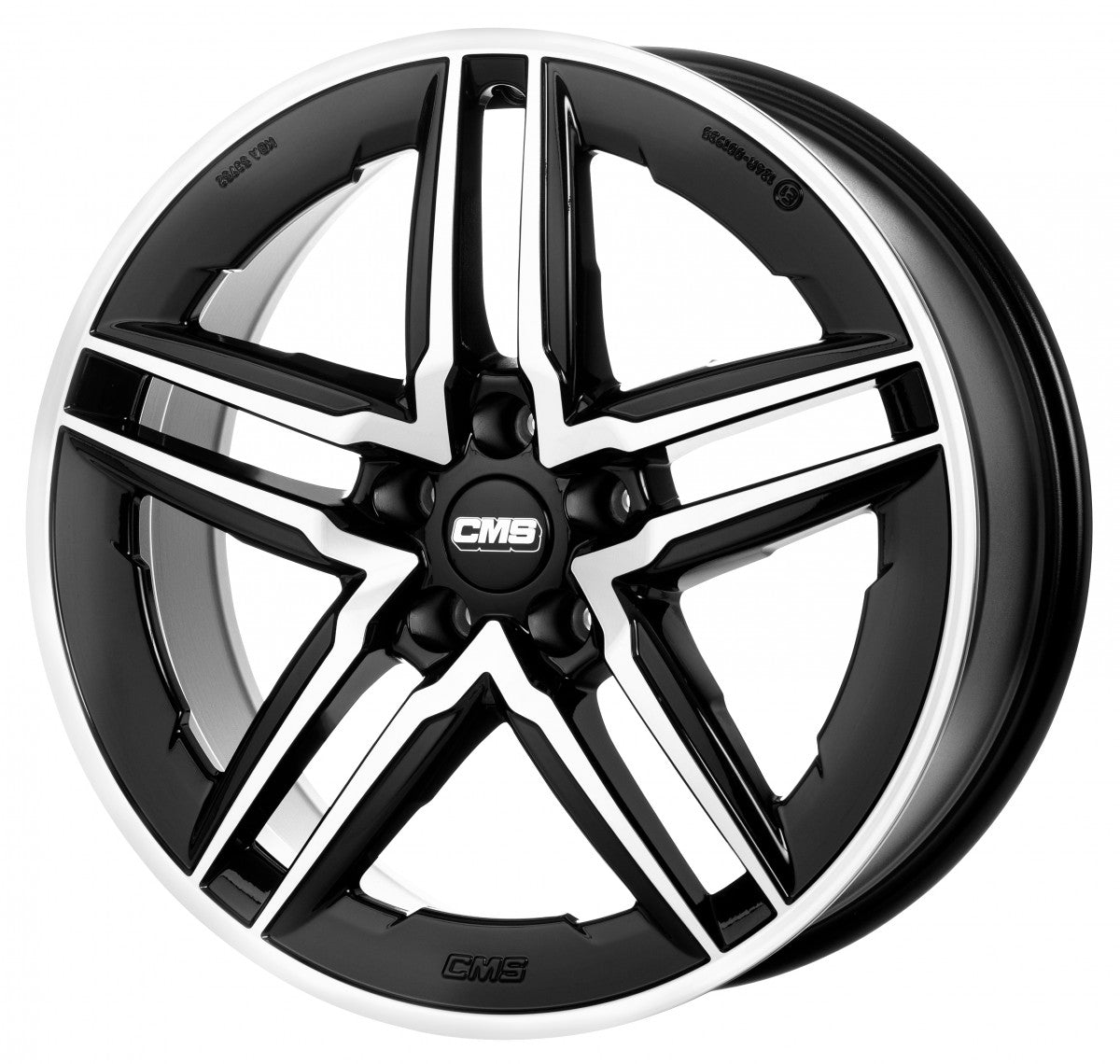 CMS C29-Aero diamond black gloss 7.5x18 ET50 - LK5/112 ML57.1