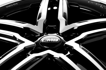 CMS C29-Aero diamond black gloss 7.5x18 ET50 - LK5/112 ML57.1