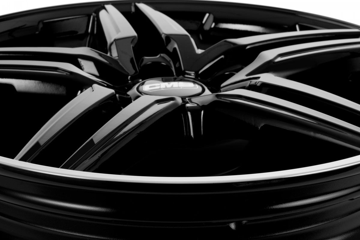 CMS C29 diamond rim black 8x18 ET43 - LK5/112 ML66.5