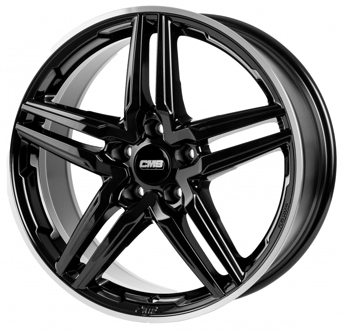 CMS C29 diamond rim black 8x18 ET48 - LK5/112 ML66.5