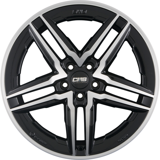 CMS C29 Aero DB Diamant Schwarz Glanz Alufelge 8x19 Zoll ET45 LK 5x112 ML57.1