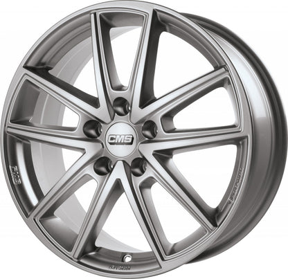 CMS C30 racing silver 6.5x16 ET40 - LK5/100 ML57.1