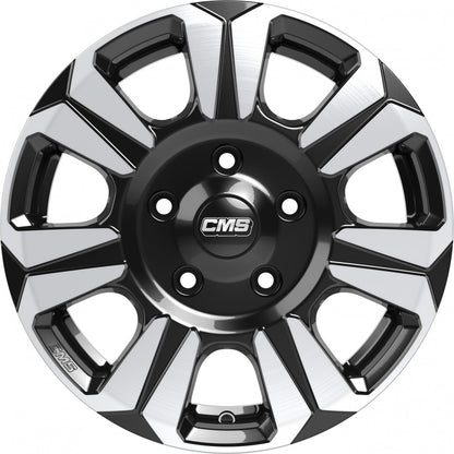 CMS C31 diamond black 6.5x16 ET48 - LK5/114.3 ML66.1
