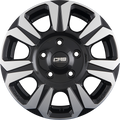 CMS C31 Heavy Duty DB Diamant Schwarz Glanz Alufelge 6.5x16 Zoll ET60 LK 5x120 ML65.1