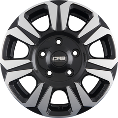 CMS C31 Heavy Duty DB Diamant Schwarz Glanz Alufelge 6.5x16 Zoll ET60 LK 5x120 ML65.1