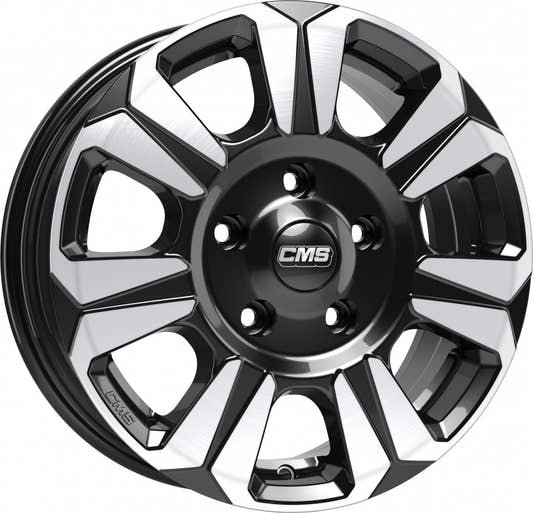 CMS C31 diamond black 6.5x16 ET60 - LK5/130 ML78.1