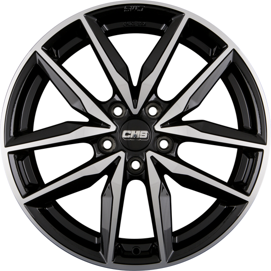 CMS C28 DB Diamant Schwarz Alufelge 7.5x19 Zoll ET53.5 LK 5x112 ML66.6