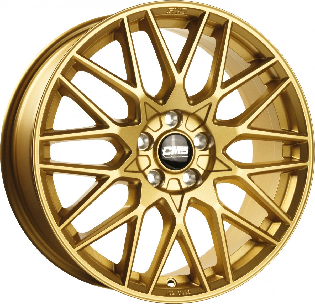CMS C25 complete gold gloss 9x20 ET33 - LK5/112 ML66.5