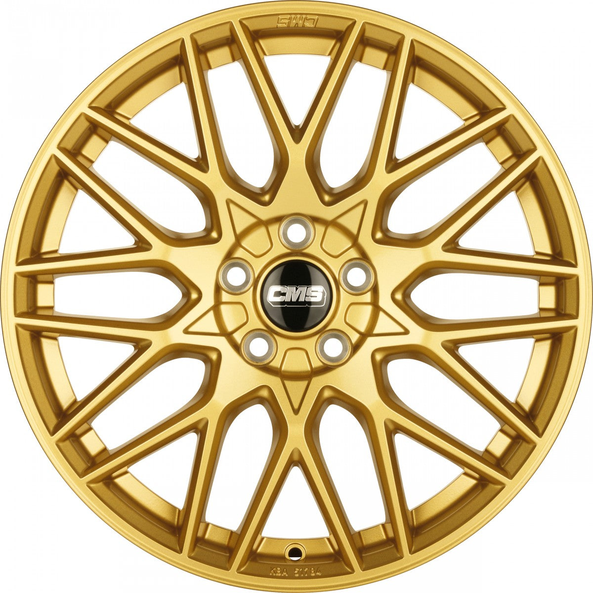 CMS C25 complete gold gloss 9x20 ET33 - LK5/112 ML66.5