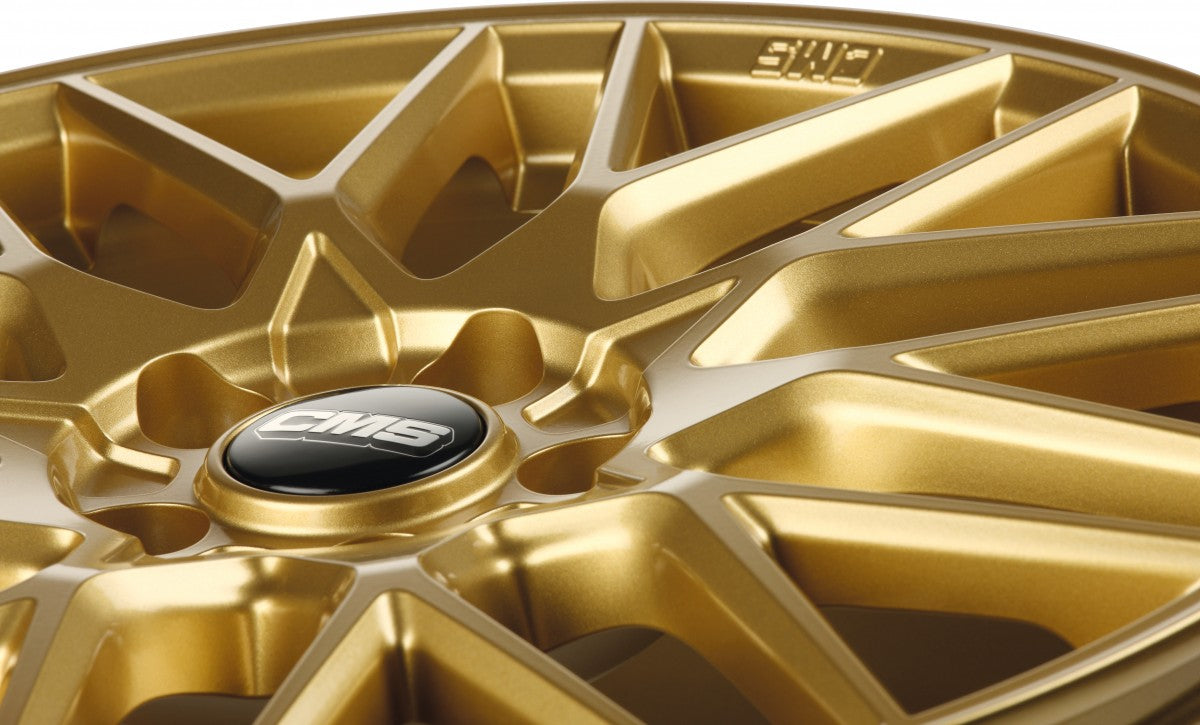 CMS C25 complete gold gloss 9x20 ET33 - LK5/112 ML66.5