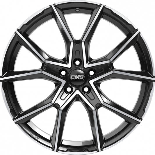 CMS C33 diamond black 8x19 ET50 - LK5/112 ML66.5