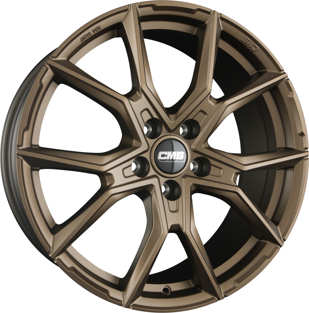 CMS C33 BRONZE Bronze Alufelge 8x18 Zoll ET46 LK 5x112 ML57.1 – Bild 2