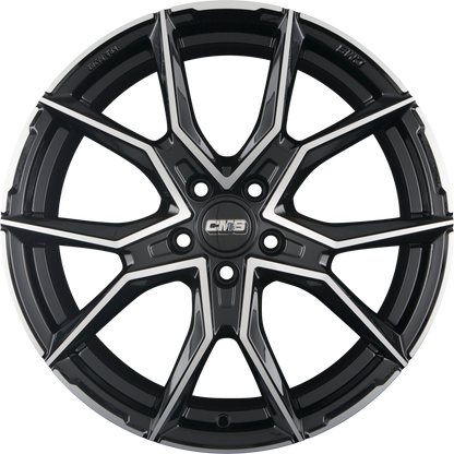 CMS C33 DB Diamond Black Alufelge 8x18 Zoll ET48 LK 5x108 ML65.1