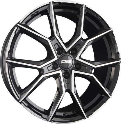 CMS C33 DB Diamond Black Alufelge 8x18 Zoll ET48 LK 5x108 ML65.1 – Bild 2