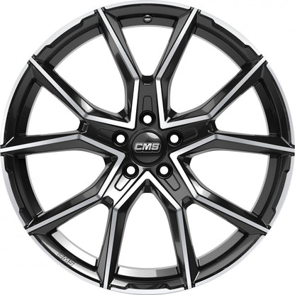 CMS C33 diamond black 8x18 ET47 - LK5/114.3 ML67.2
