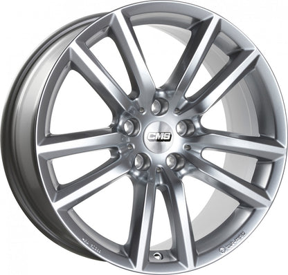 CMS C27 racing silver 6.5x16 ET48 - LK5/112 ML57.1