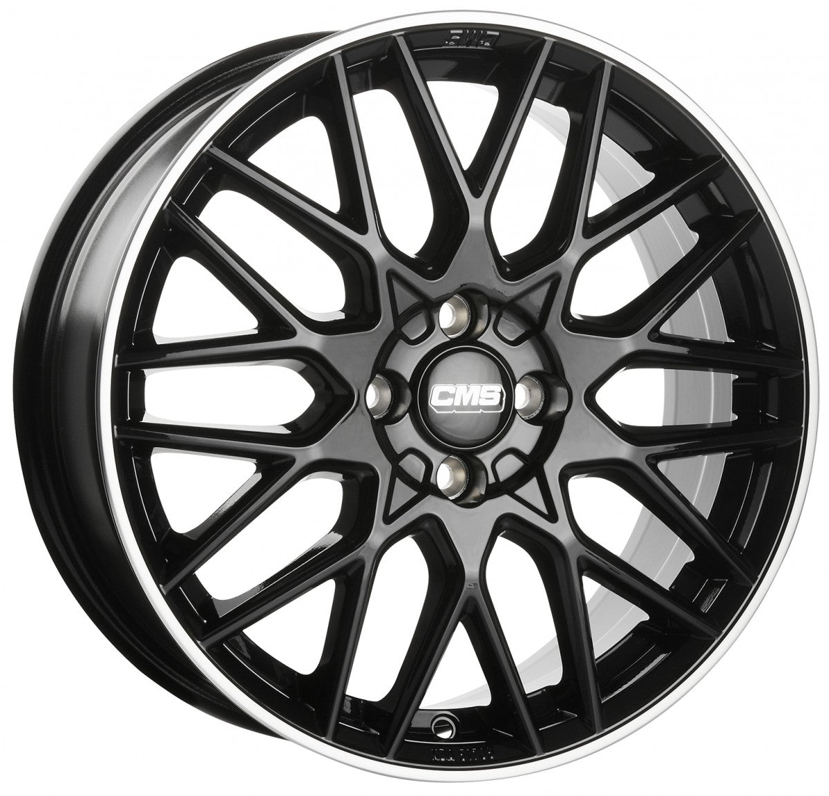 CMS C25 diamond rim black 8.5x19 ET40 - LK5/114.3 ML67.2