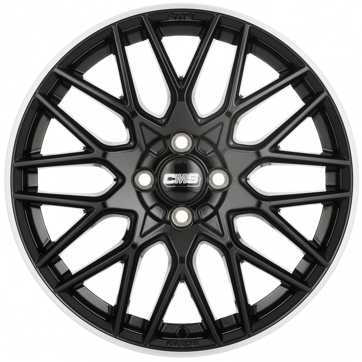 CMS C25 diamond rim black 8.5x19 ET40 - LK5/114.3 ML67.2