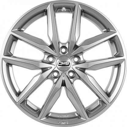 CMS C28 racing silver 8x20 ET33 - LK5/112 ML66.5