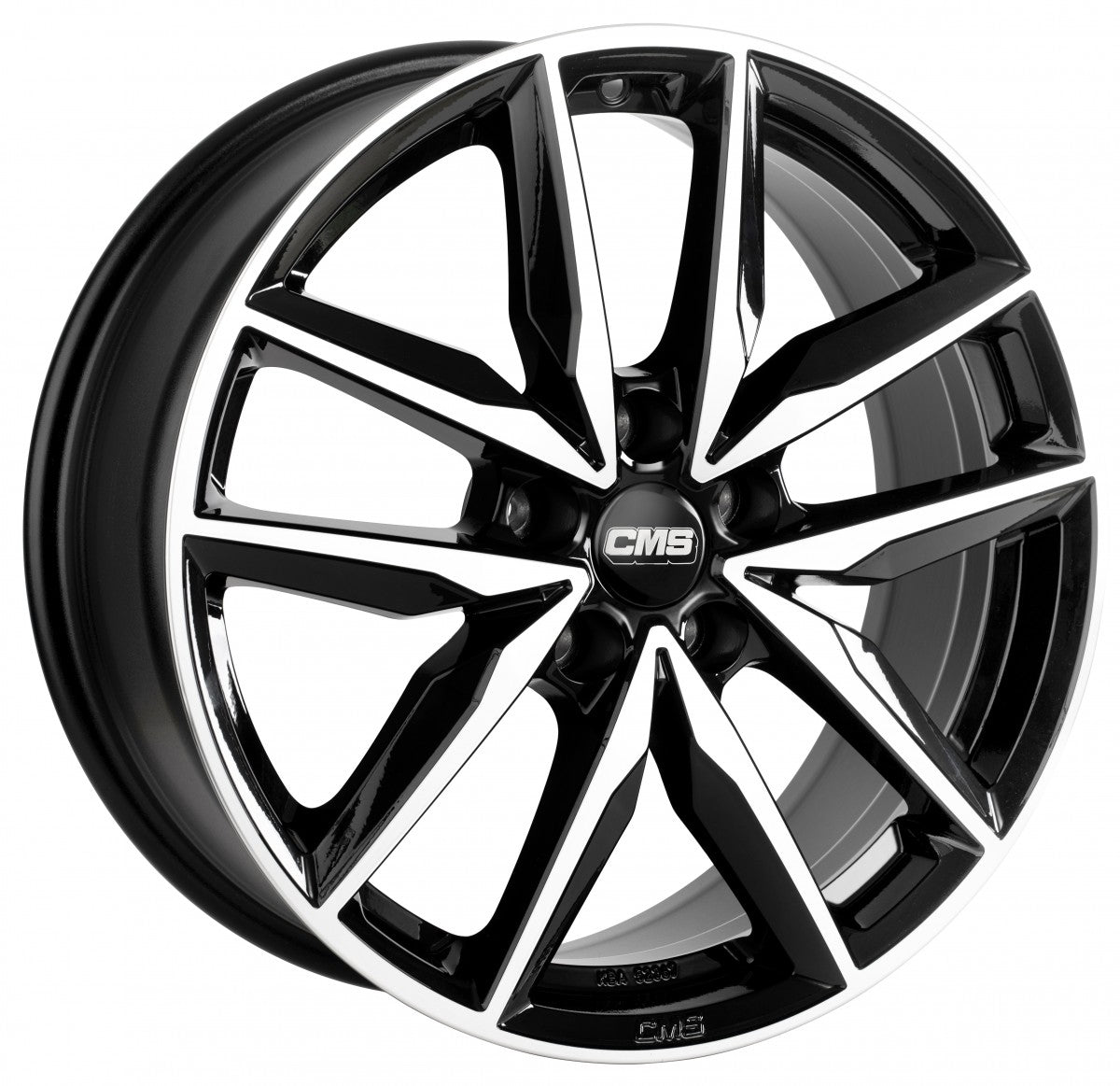 CMS C28 diamond black 8x20 ET43 - LK5/112 ML66.5