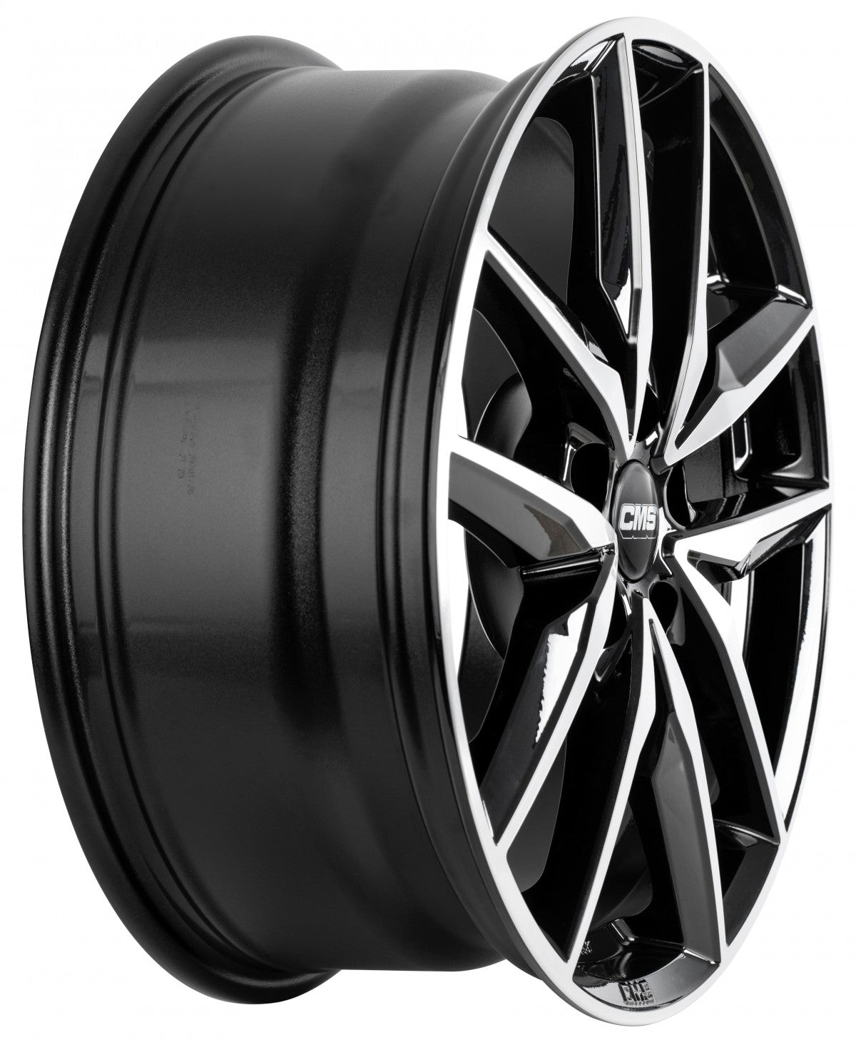 CMS C28 diamond black 8x20 ET43 - LK5/112 ML66.5