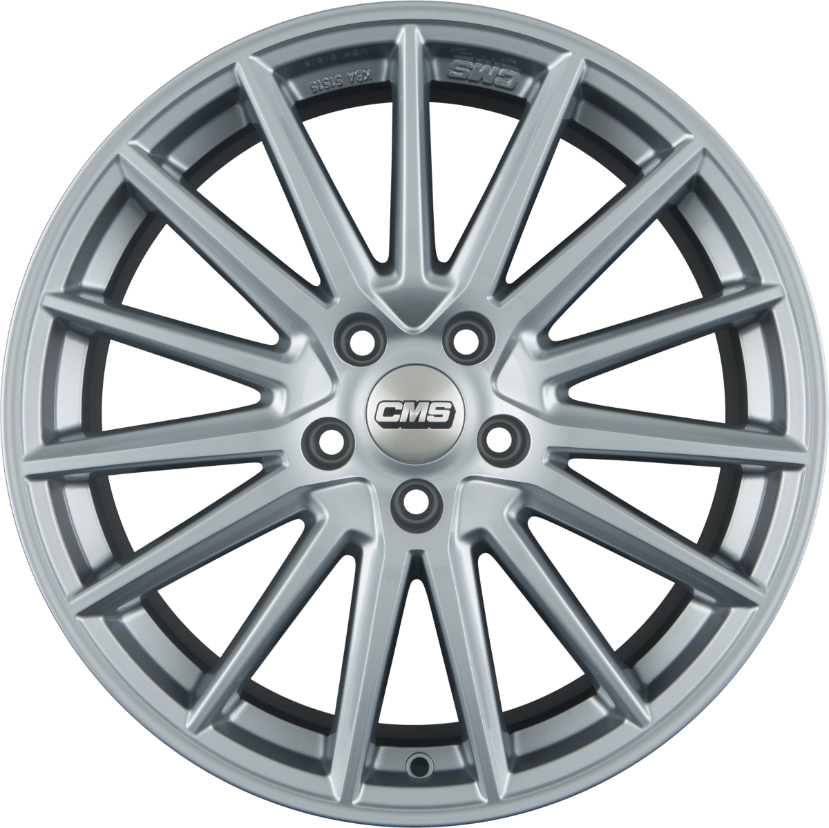 CMS C23 SR Racing Silber Alufelge 6x15 Zoll ET40 LK 5x114.3 ML66.1
