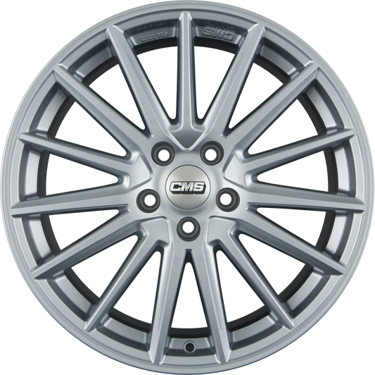 CMS C23 SR Racing Silber Alufelge 8x19 Zoll ET30 LK 5x112 ML66.6