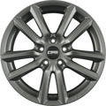 CMS C27 GG Titan Glanz Alufelge 7x17 Zoll ET40 LK 5x114.3 ML66.1
