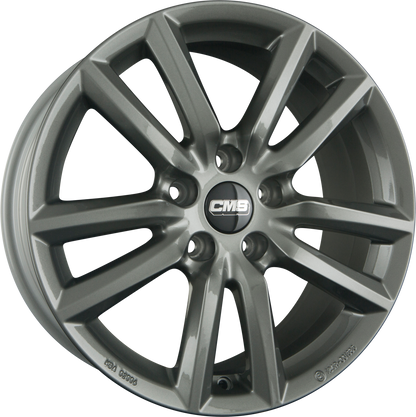 CMS C27 GG Titan Glanz Alufelge 7x17 Zoll ET40 LK 5x114.3 ML66.1 – Bild 2