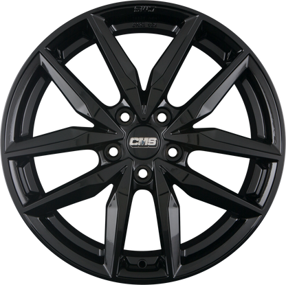 CMS C28 CBG Schwarz Glanz Alufelge 8x20 Zoll ET33 LK 5x112 ML66.6