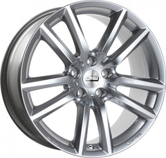 CMS C27 racing silver Alufelge 7.5x18 Zoll ET55 LK 5x114.3 ML64.1
