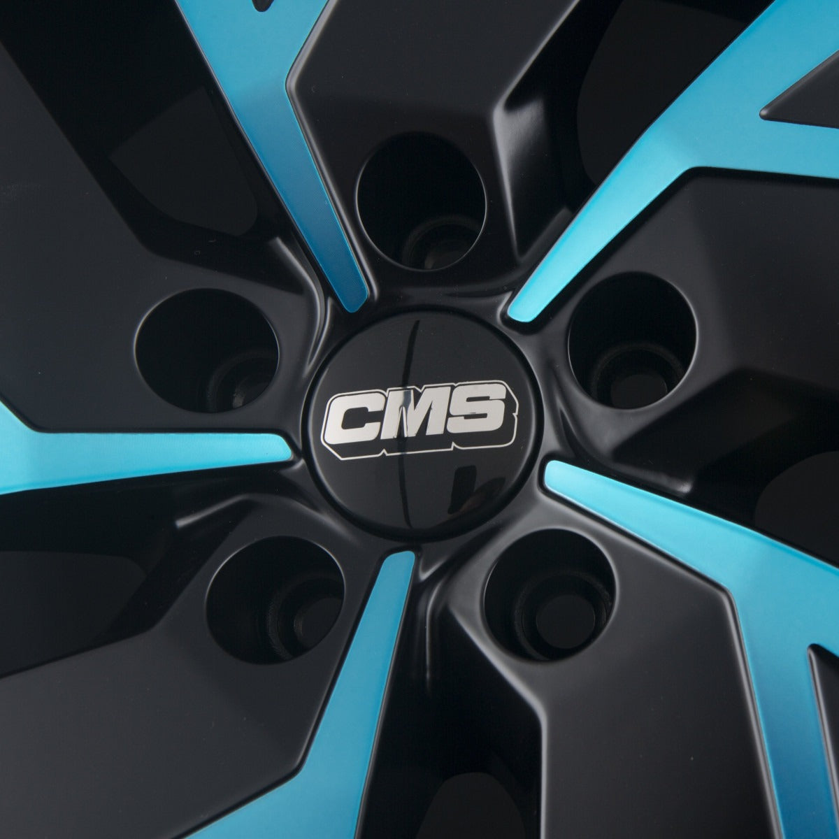 CMS C32-Aero diamond black blue Alufelge 8x19 Zoll ET34 LK 5x112 ML66.5 – Bild 7