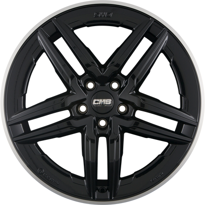 CMS C29 Aero DRB Diamant Horn Schwarz Glanz Alufelge 9.5x19 Zoll ET45 LK 5x114.3 ML64.1