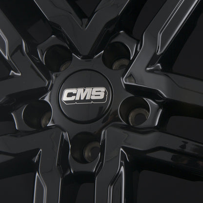 CMS C29 Aero DRB Diamant Horn Schwarz Glanz Alufelge 9.5x19 Zoll ET45 LK 5x114.3 ML64.1 – Bild 4