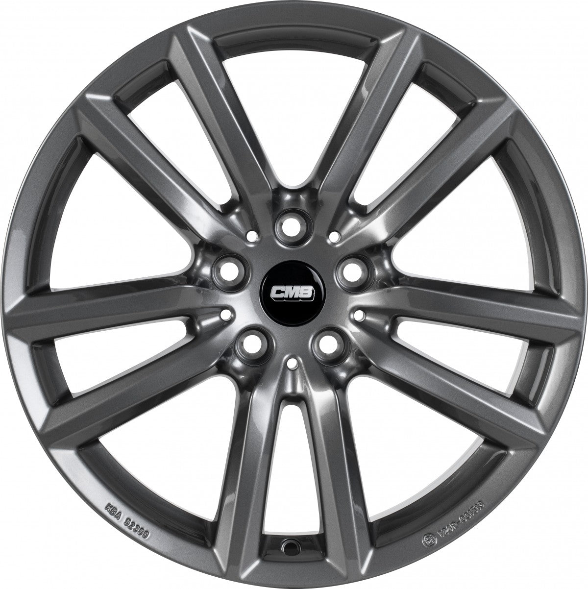 CMS C27 titan gloss 7x17 ET41 - LK5/112 ML66.5