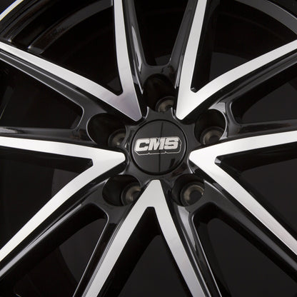 CMS C30 DB Diamant Schwarz Glanz Alufelge 8x18 Zoll ET48 LK 5x108 ML65.1 – Bild 5