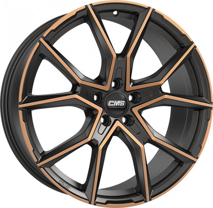 CMS C33 diamond black copper 8x19 ET38 - LK5/112 ML66.5
