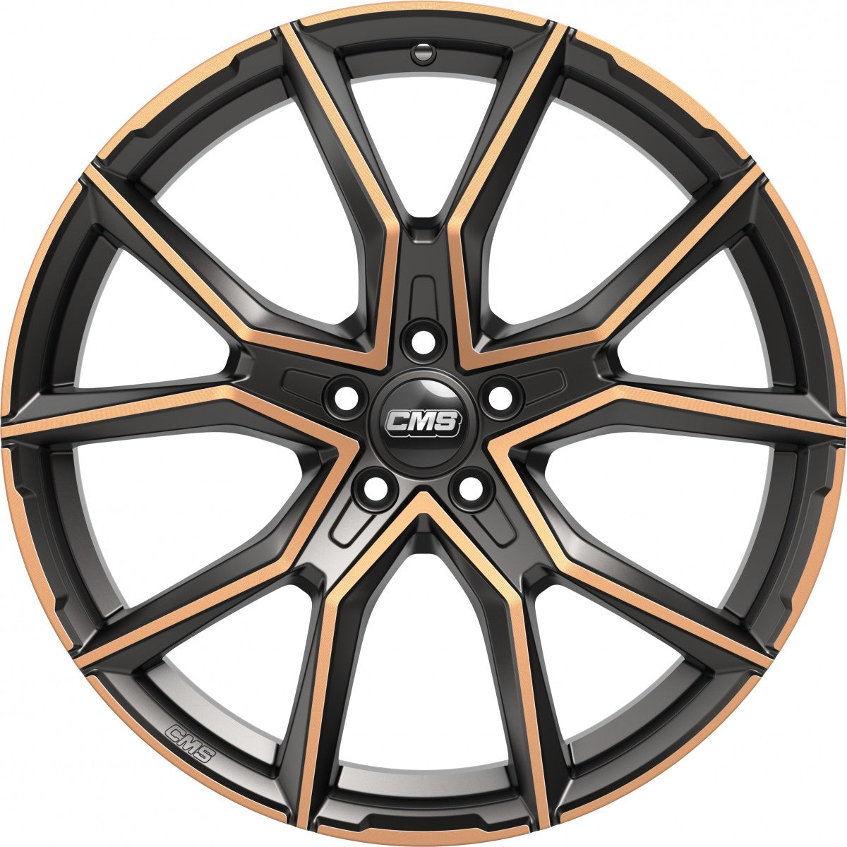 CMS C33 diamond black copper 8x19 ET38 - LK5/112 ML66.5