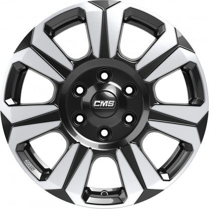 CMS C31 diamond black 6.5x17 ET48 - LK6/139.7 ML92.4