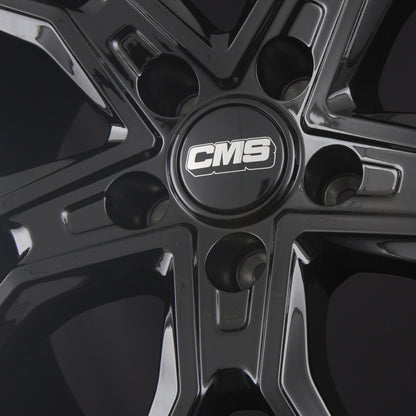 CMS C33 complete black gloss Alufelge 9x20 Zoll ET50 LK 5x112 ML66.5 – Bild 6
