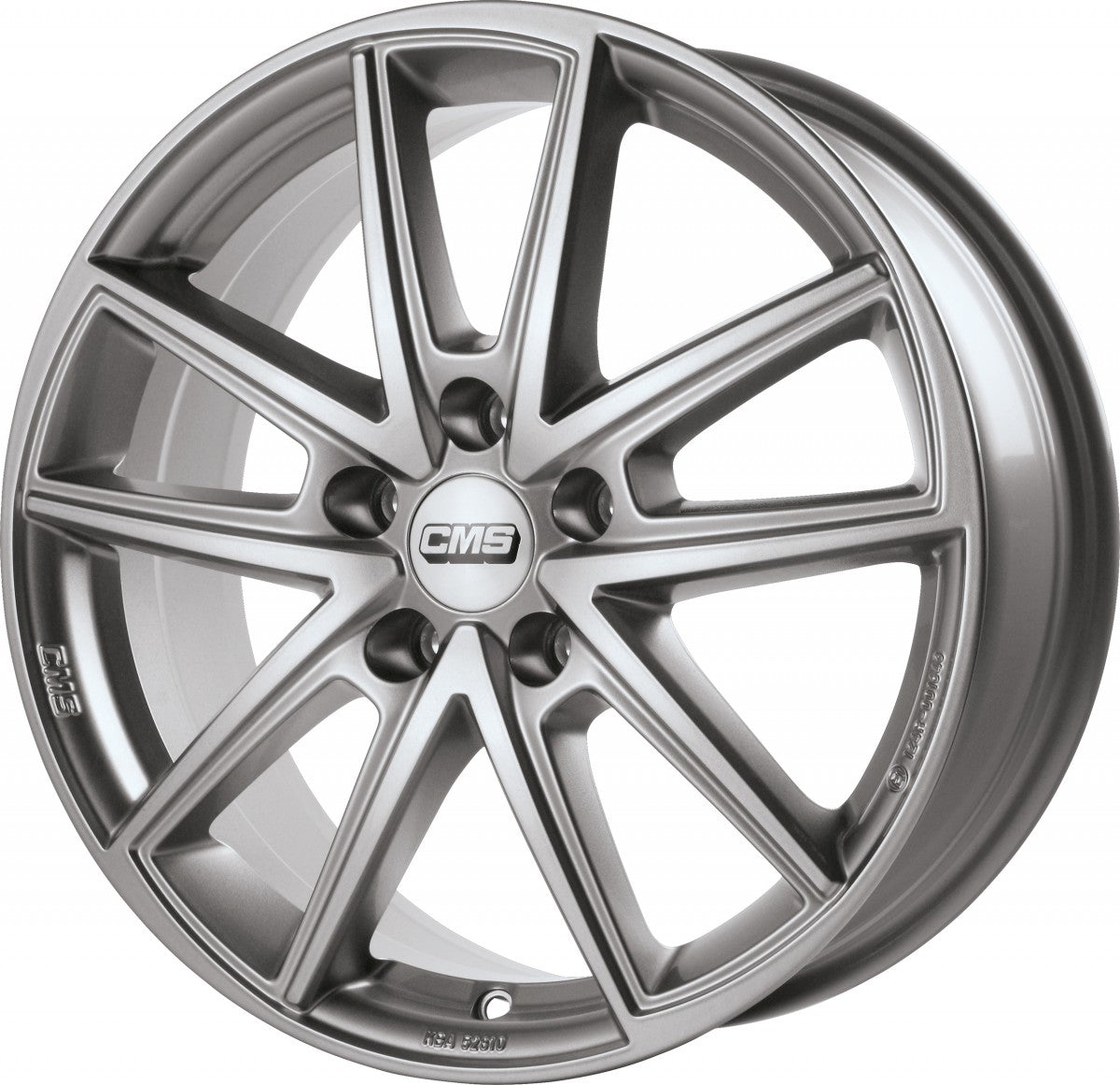 CMS C30 racing silver 7.5x18 ET50 - LK5/112 ML57.1
