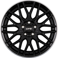 CMS C25 DRB Diamant Horn Schwarz Alufelge 8.5x19 Zoll ET40 LK 5x112 ML57.1