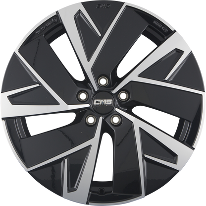 CMS C32 Aero DB Diamant Schwarz Glanz Alufelge 7.5x18 Zoll ET40 LK 5x114.3 ML60.1