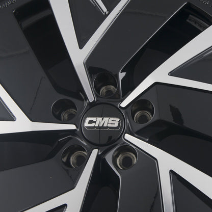 CMS C32 Aero DB Diamant Schwarz Glanz Alufelge 7.5x18 Zoll ET40 LK 5x114.3 ML60.1 – Bild 5